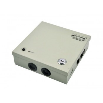 Блок питания в металлическом боксе 60W 12V (4CH)